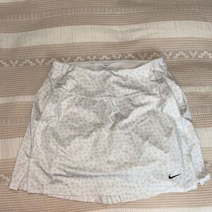 Nike White Dri-Fit Skirt